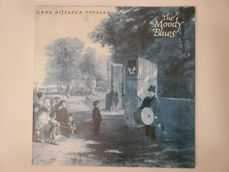 The Moody Blues Long Distance Voyager vinyl record